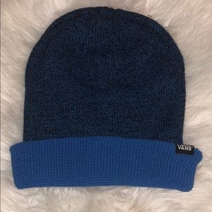 Vans blue waffle knit beanie